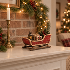 🛷Vintage Christmas Eve Sleigh Figurine