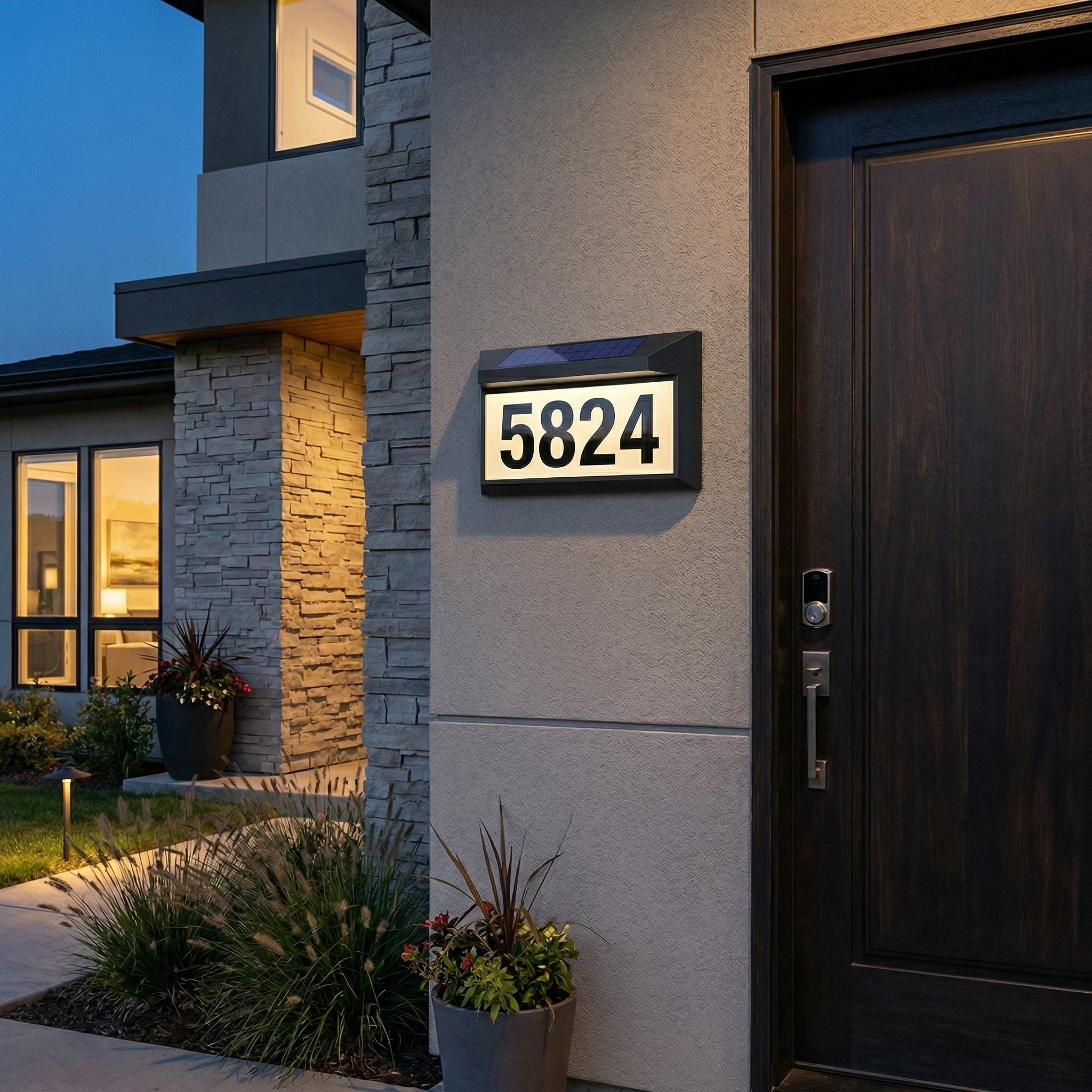 Stainless Steel Doorplate Light