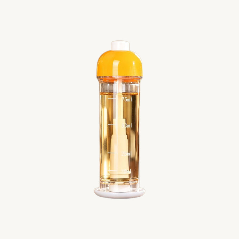 🍳💧 Cooking oil sprayer with a downward-facing je