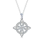 ✨ Mystical Birthstone Witches Knot Necklace – Natural Crystal 🔮💞Protect Your Loved Ones
