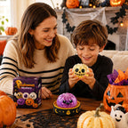 🎃 Halloween Dumpling Squeeze Squishy Toy