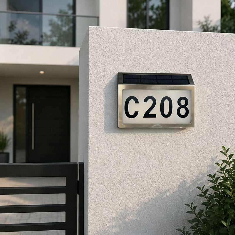 Stainless Steel Doorplate Light