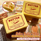 Retro Butter Slow-Rebound Stress Ball🧈 — Your Daily Slice of Relaxation