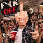 🖕 The Giant Middle Finger Mask That Steals the Party