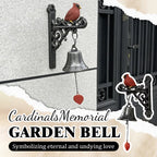 🔥🔥New Year Gift--Cardinals Memorial Garden Bell