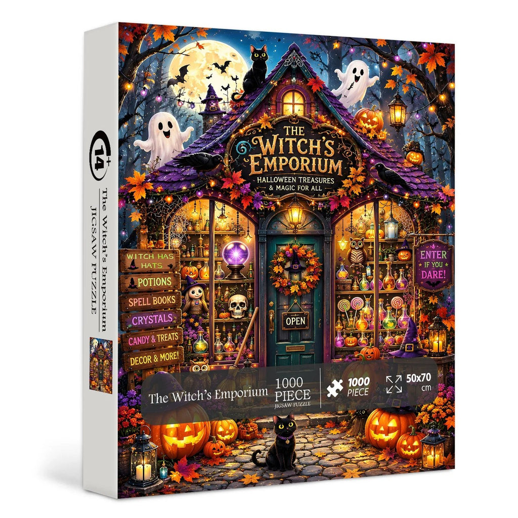 🔥49% Off Last Day - 👻The Witch’s Emporium Jigsaw Puzzle 1000 Pieces