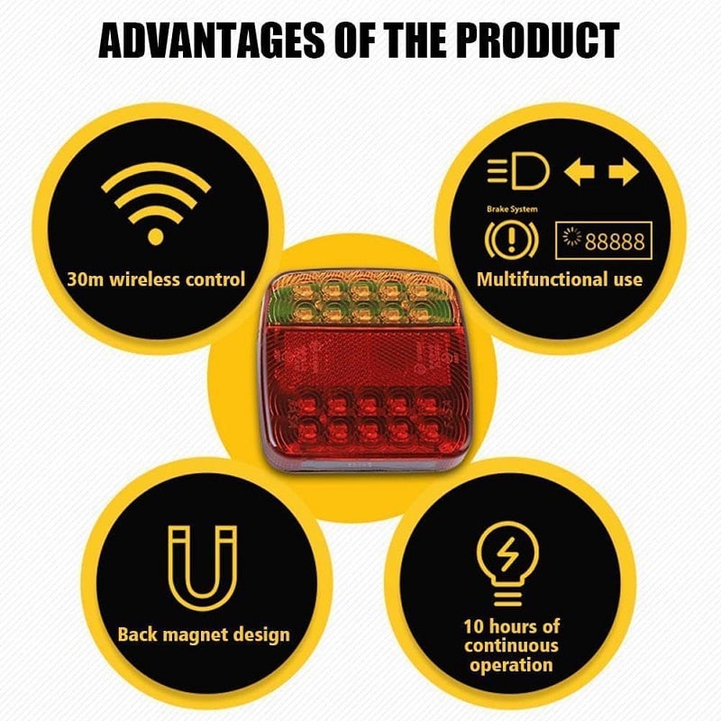 🔥LAST DAY – 49% OFF🔥LED TRAILER LIGHTS FOR CARS