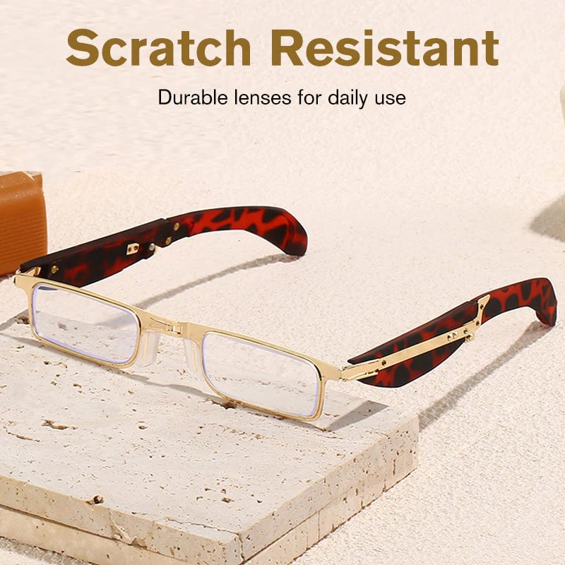 (🎁Last day 49% discount)👓Folding reading glasses with blue light filter and case
