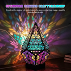 Forest Shadow Lamp - Mosaic Prism Projection Lamp