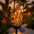 Dragon Legacy Golden Ember Edition Solar Garden Light
