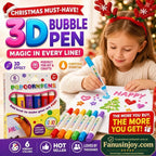 🎁🔮Magic Pen – Draw 3D with one stroke!🎄 DIY Bubble Popcorn Drawing Pens& Buy 2 Get 1 Free 🔥