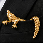 ✨ Luxury Sculpted Animal Brooch – Premium Statement Piece for Suits & Blazers