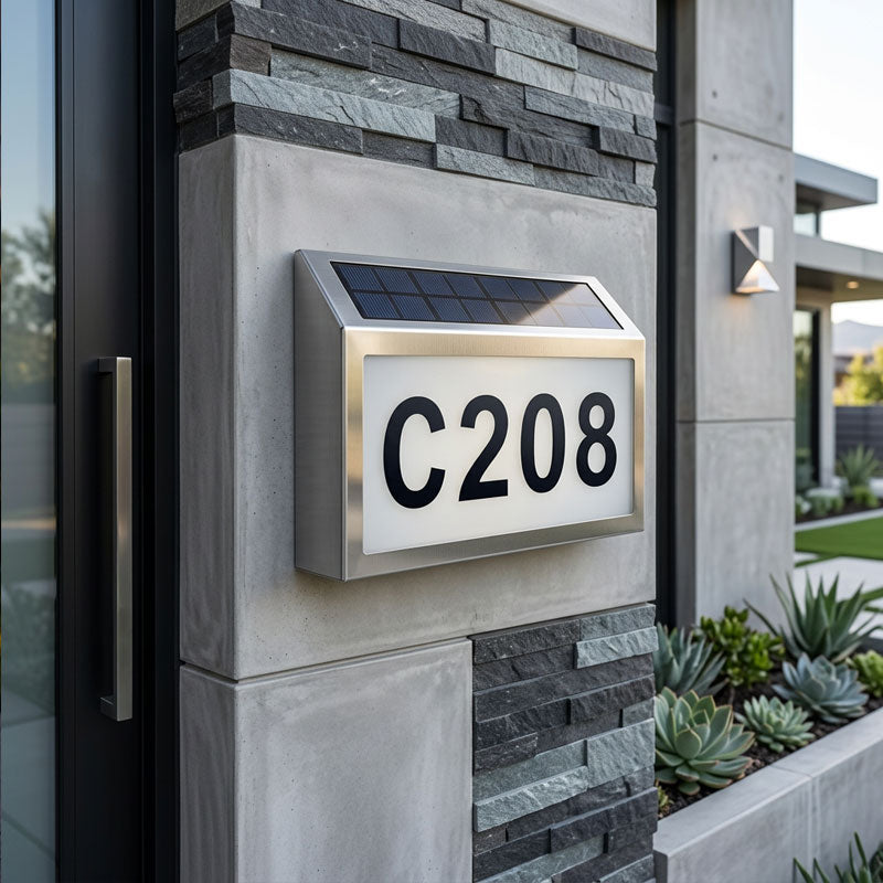 Stainless Steel Doorplate Light