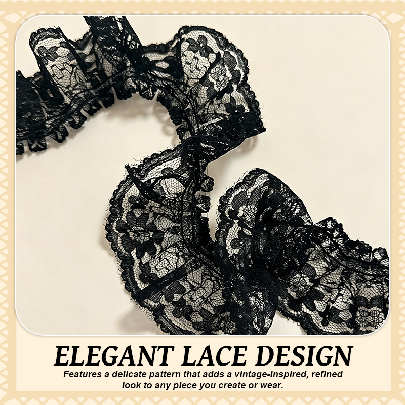 6CM Lace Trimmings and Accessories