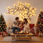 🌟🎅 Flexible LED Tree Branch – Warm & Festive