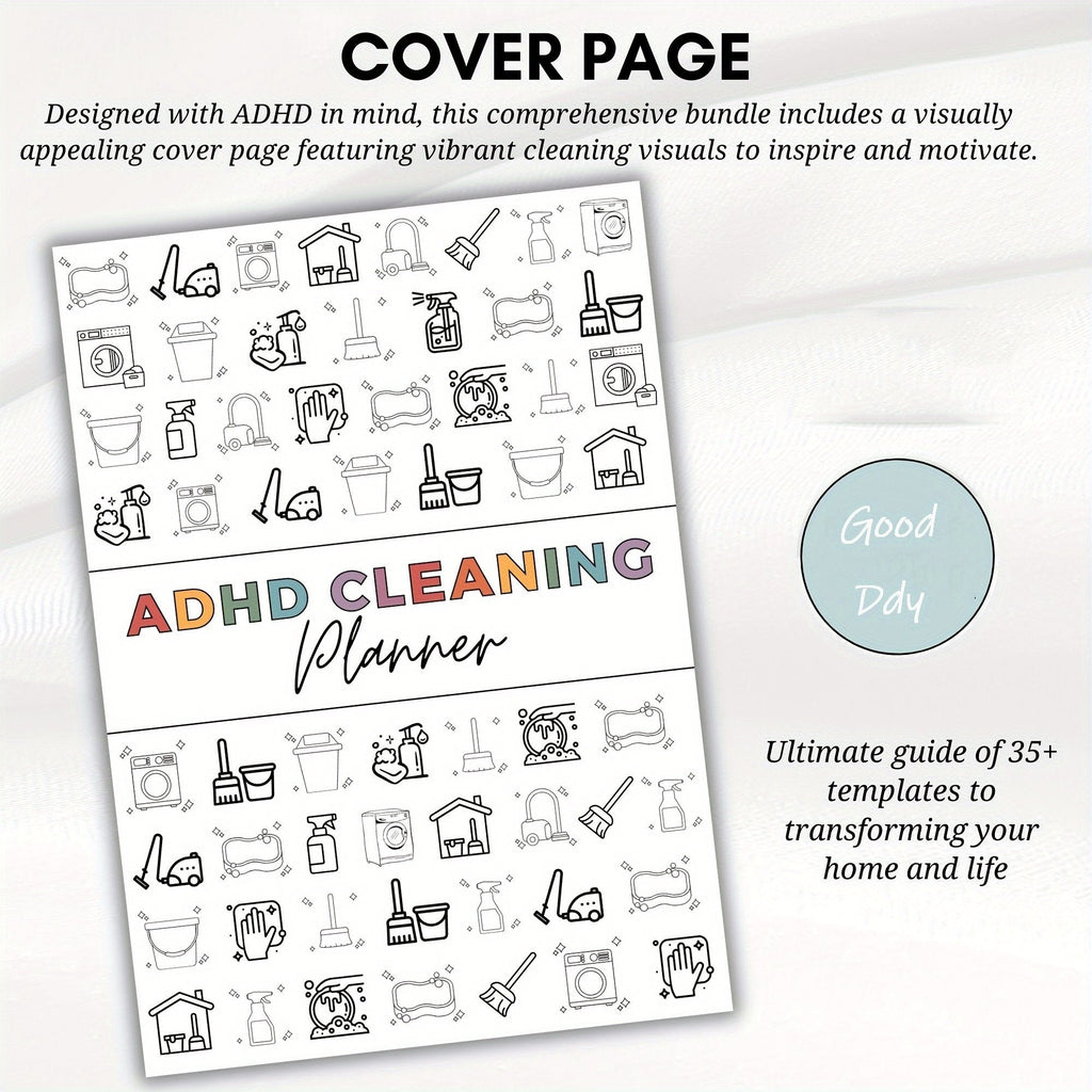 🔥🔥ADHD toolbox for cleaning and tidying up — Household planne