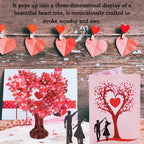 💌Premium 3D Pop-Up Romantic Anniversary & Valentine's Car