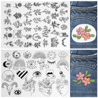 🌸Flower Lines Designed Flower Border Patterns Embroidery Patterns – Embroidery & Stitch for Beginner