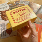 Retro Butter Slow-Rebound Stress Ball🧈 — Your Daily Slice of Relaxation
