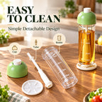 🍳💧 Cooking oil sprayer with a downward-facing je
