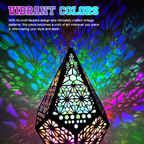 Forest Shadow Lamp - Mosaic Prism Projection Lamp