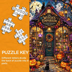 🔥49% Off Last Day - 👻The Witch’s Emporium Jigsaw Puzzle 1000 Pieces