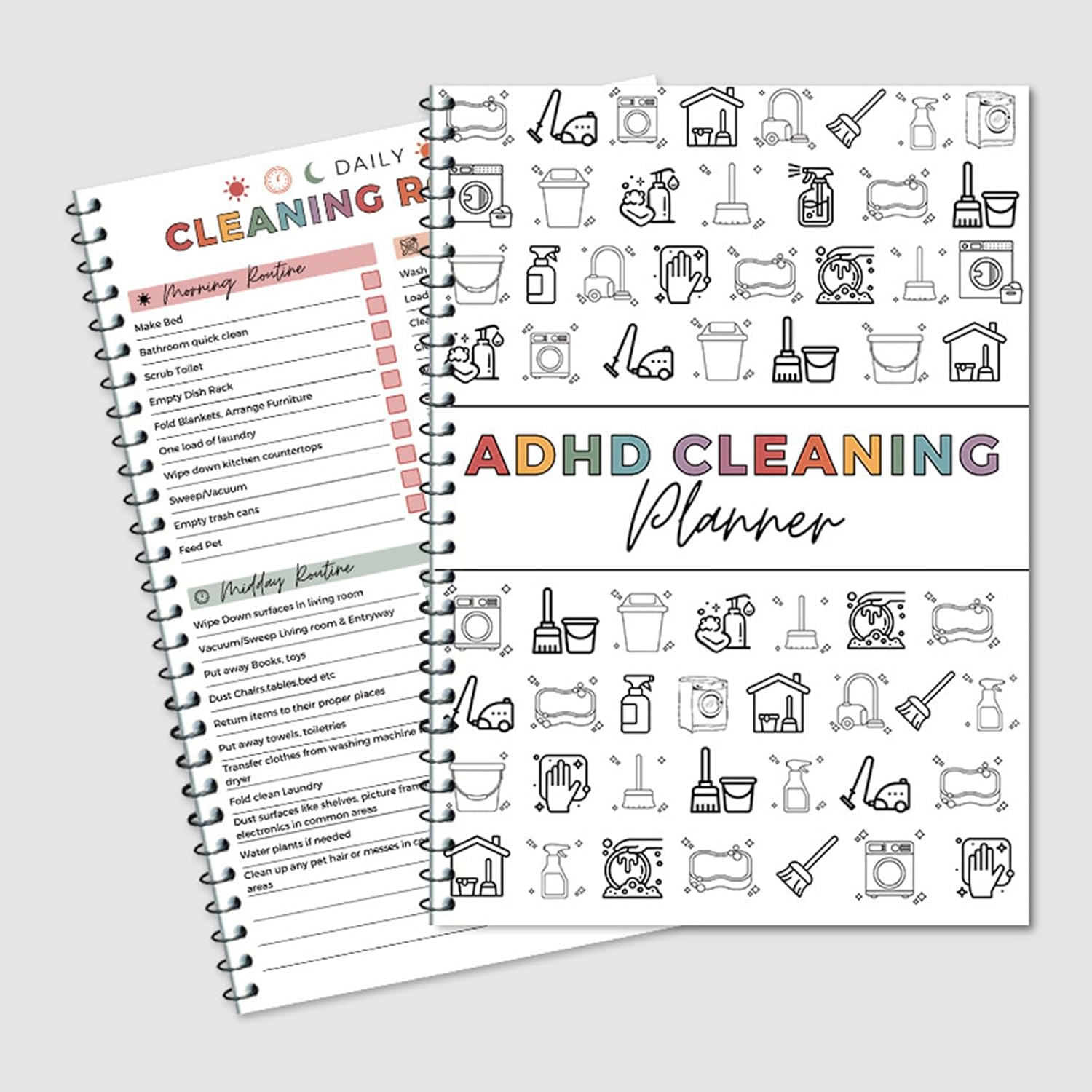 🔥🔥ADHD toolbox for cleaning and tidying up — Household planne
