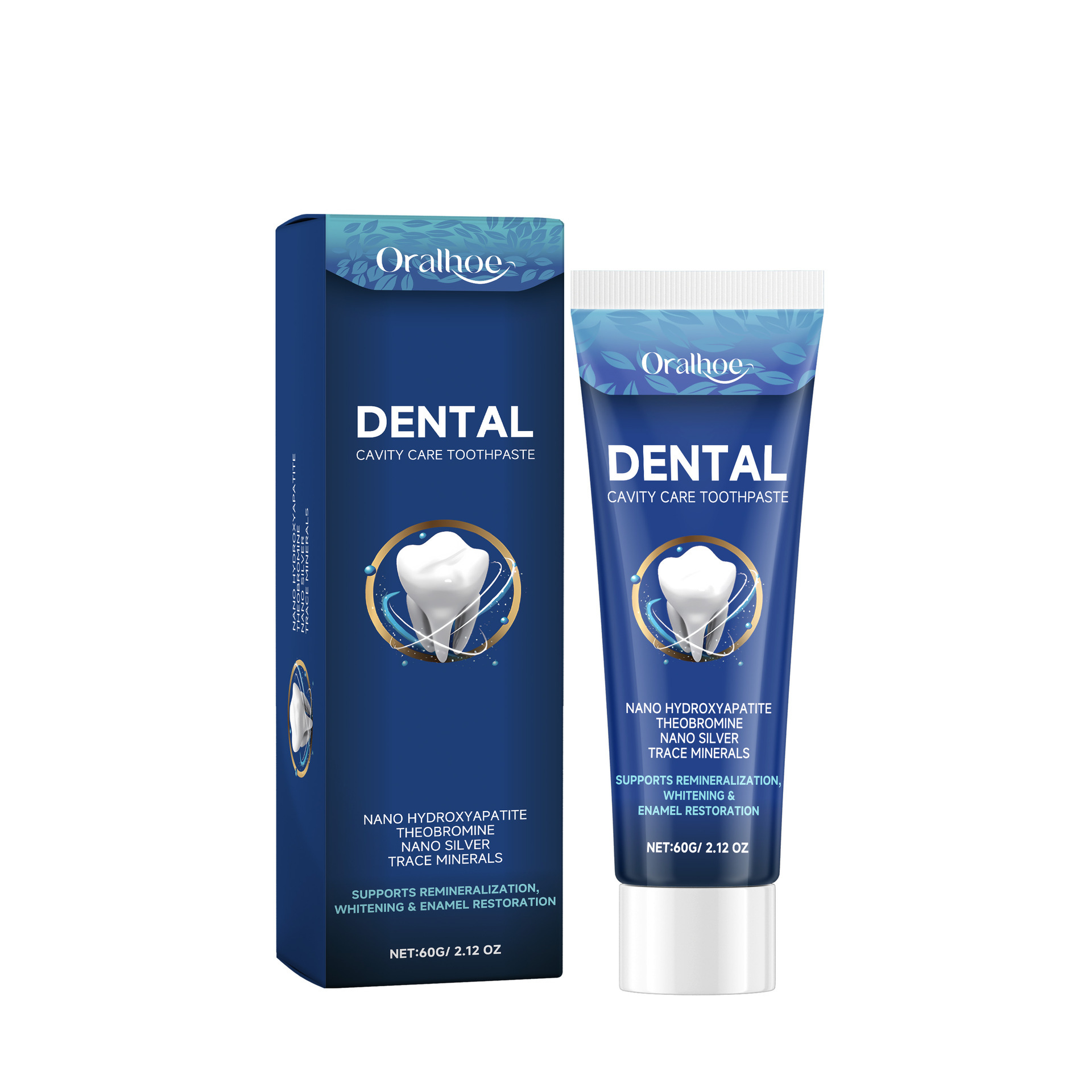 📢📢50% OFF!! ⏰Fluoride-free hydroxyapatite tooth protection drops & enamel repair, teeth whitening & fresh breat