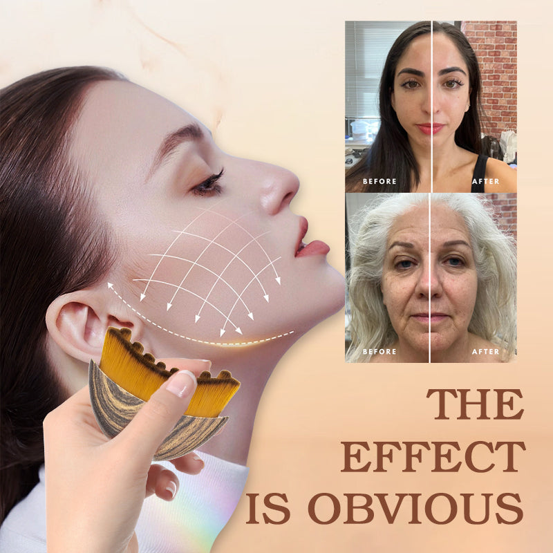 💆♀️ Lymphatic contour facial brush | Each brush shapes your contou