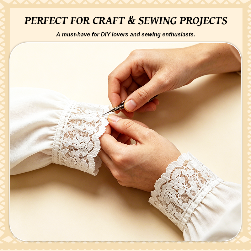 6CM Lace Trimmings and Accessories