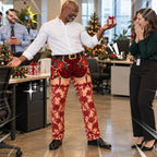 Funny Christmas Illusion Pants