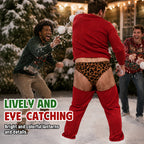 Funny Christmas Light Butt Pants 🎄