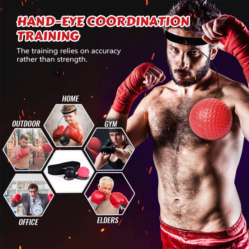 🥊 Headband Boxing Reflex Ball Set