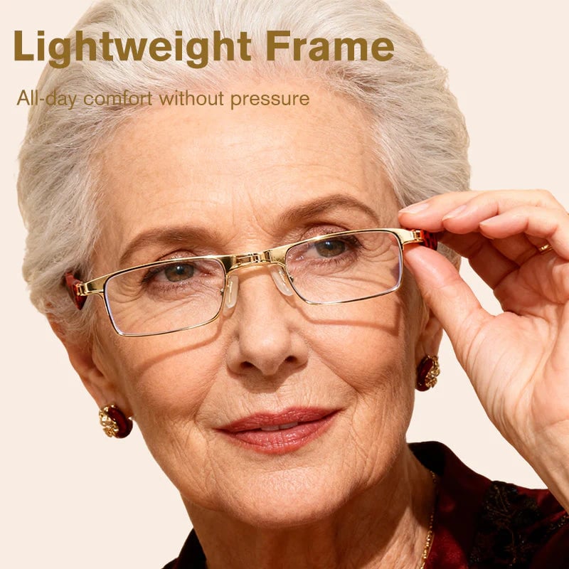 (🎁Last day 49% discount)👓Folding reading glasses with blue light filter and case