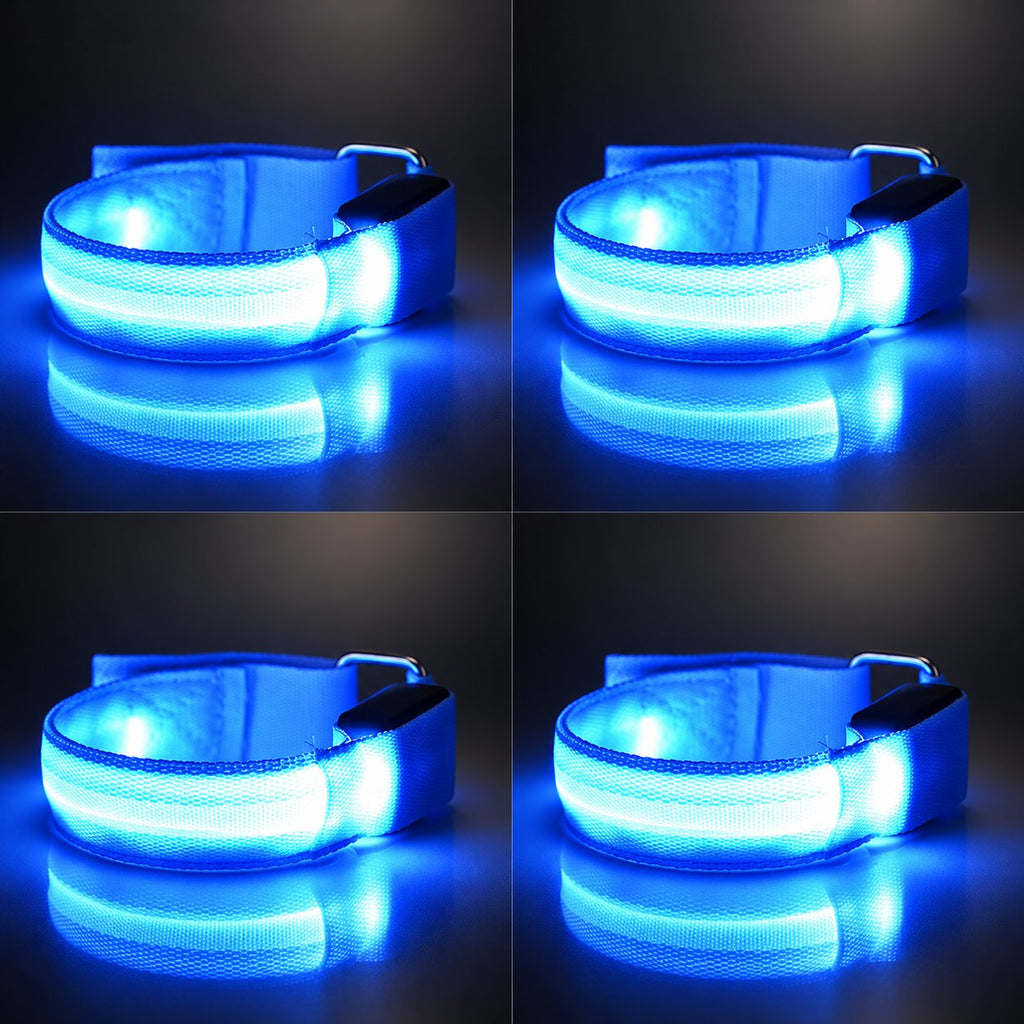 🐎 Horse LED Leg Straps – 4 Pack | Rechargeable Night Riding Safety Lights | Adjustable Velcro Fit for Horses of All Sizes ✨