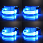 🐎 Horse LED Leg Straps – 4 Pack | Rechargeable Night Riding Safety Lights | Adjustable Velcro Fit for Horses of All Sizes ✨