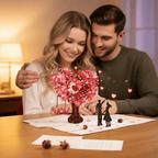 💌Premium 3D Pop-Up Romantic Anniversary & Valentine's Car