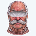 Funny Realistic Face Ski Mask – Hilarious Winter Party Gear for Outdoor Groups