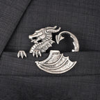 ✨ Luxury Sculpted Animal Brooch – Premium Statement Piece for Suits & Blazers
