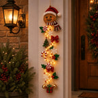 ⏳ Last day with 49% off – 🎄MerryCascade™: festive door hanging lights for Christmas | 6 festive designs with lights✨