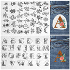 🌸Flower Lines Designed Flower Border Patterns Embroidery Patterns – Embroidery & Stitch for Beginner