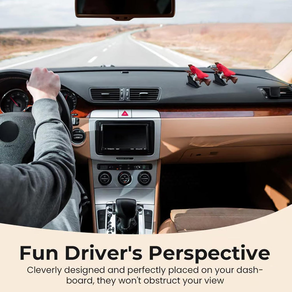 🚗Fantasy car decoration - 🧙‍♀️Hexen and wizard broomstick dashboard drift ornaments✨