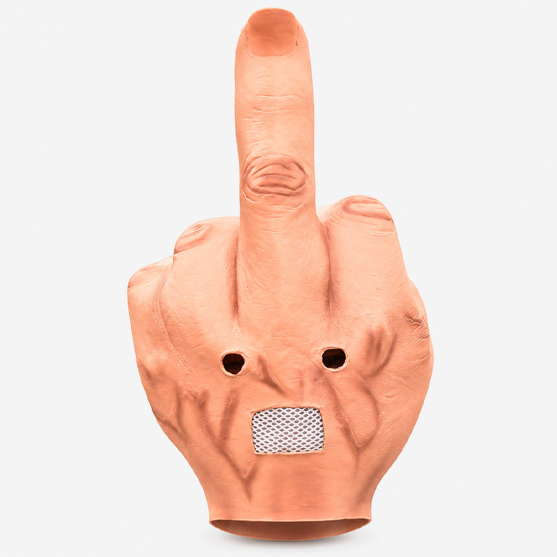 🖕 The Giant Middle Finger Mask That Steals the Party