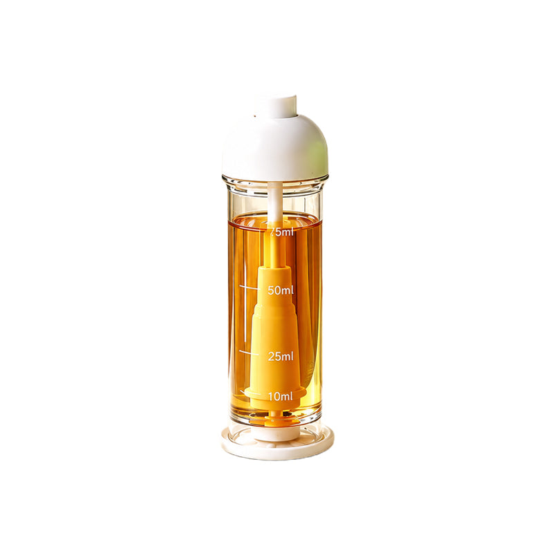 🍳💧 Cooking oil sprayer with a downward-facing je