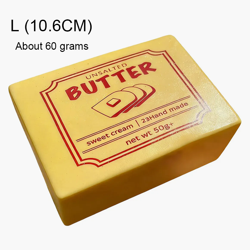 Retro Butter Slow-Rebound Stress Ball🧈 — Your Daily Slice of Relaxation