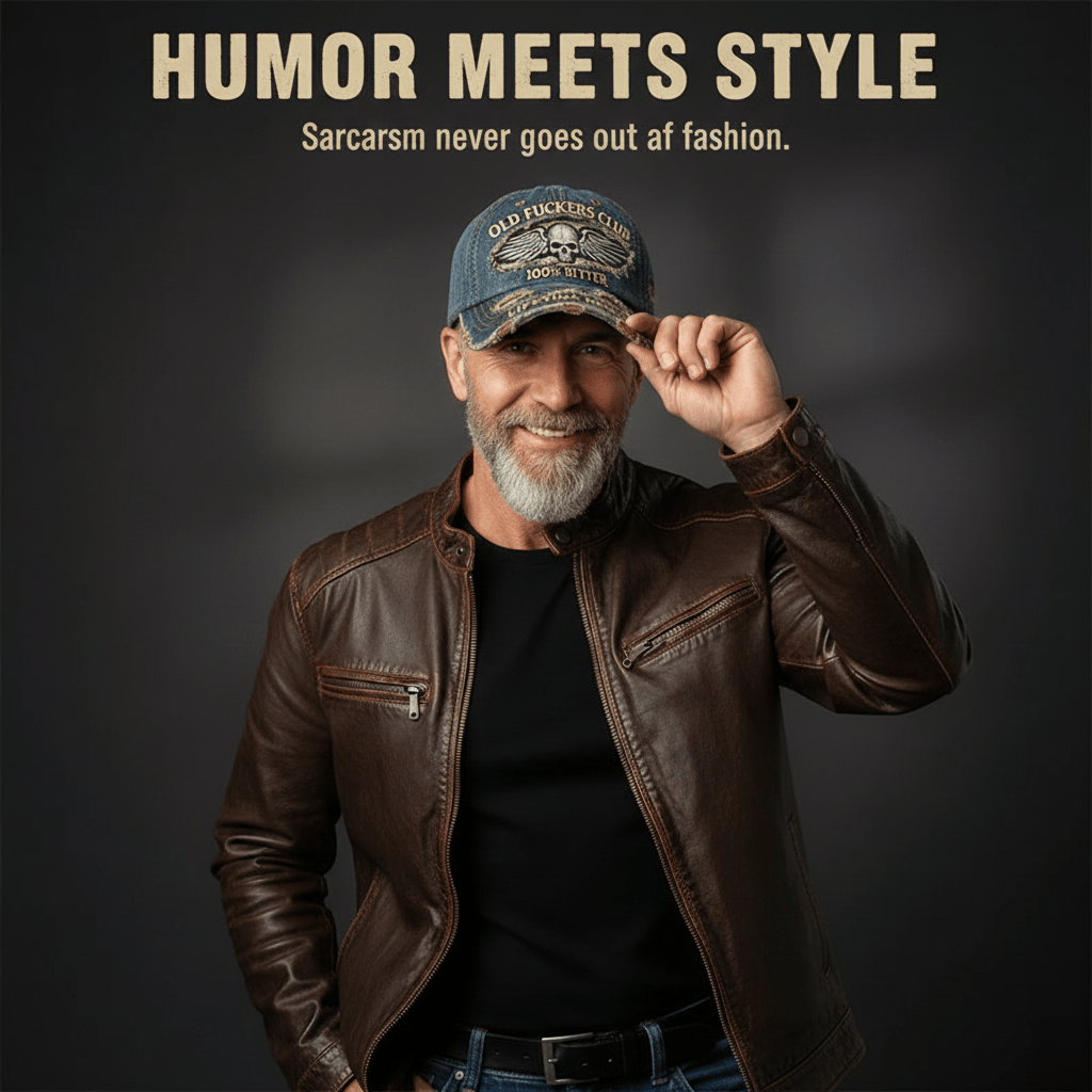 🧢Old F*ckers Club – Vintage baseball ca