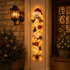 ⏳ Last day with 49% off – 🎄MerryCascade™: festive door hanging lights for Christmas | 6 festive designs with lights✨