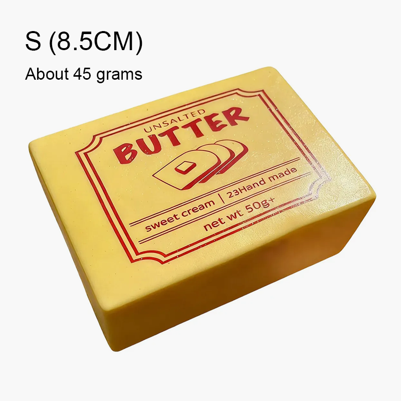 Retro Butter Slow-Rebound Stress Ball🧈 — Your Daily Slice of Relaxation