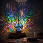 Forest Shadow Lamp - Mosaic Prism Projection Lamp