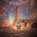 Forest Shadow Lamp - Mosaic Prism Projection Lamp